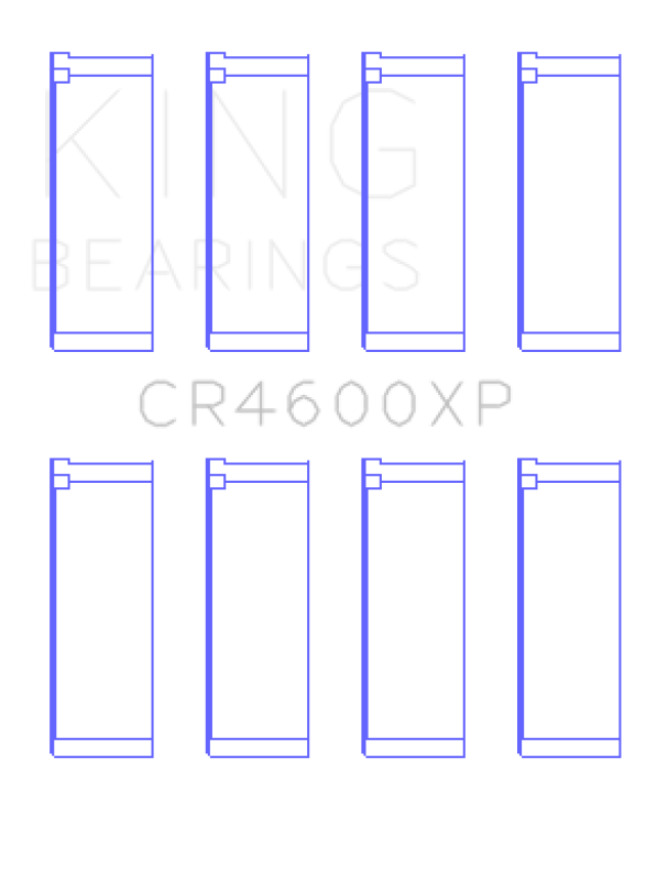 King Engine Bearings King 02-08 Mini Cooper S (R50,R53,R52) XP Series Performance Rod Bearing Set - Standard Size CR4600XPSTDX CR4600XPSTDX Photo - Primary