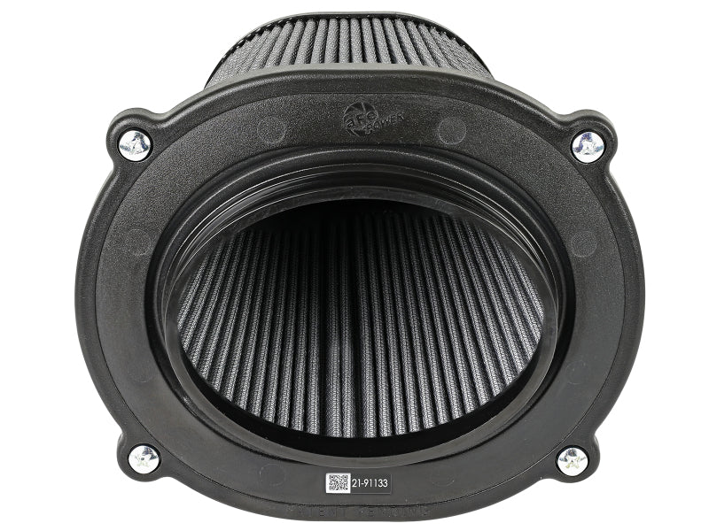 aFe Quantum Pro DRY S Air Filter Inverted Top - 5.5inx4.25in Flange x 21-91133 Photo - Unmounted