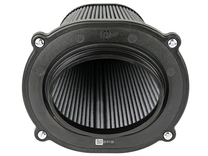 aFe Quantum Pro DRY S Air Filter Inverted Top - 5.5inx4.25in Flange x 21-91133 Photo - Unmounted
