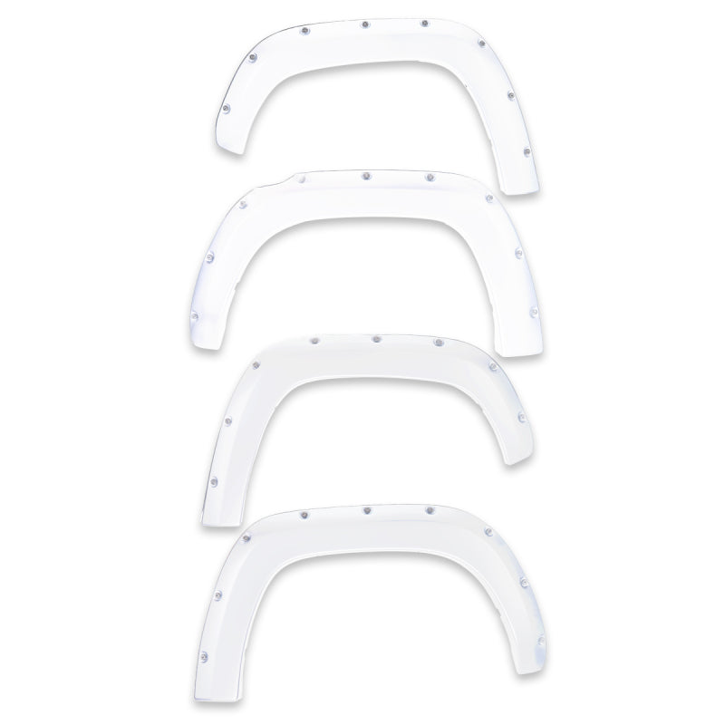EGR 14+ Chev Silverado 5ft Bed Bolt-On Look Color Match Fender Flares - Set - Summit White 791674-GAZ 791674-GAZ User 1