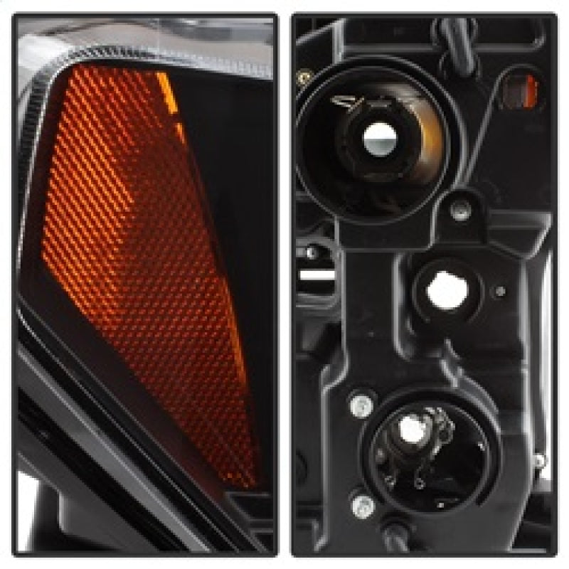 Spyder Ford F150 2015-2017 Projector Headlights - Light Bar DRL LED - Black PRO-YD-FF15015-LBDRL-BK 5083531 5083531 Photo - Unmounted