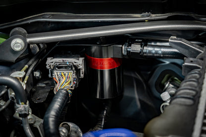 HPS Performance Aluminum Oil Catch Can Kit 2008-2014 Subaru Impreza WRX 2.5L Turbo 860-004