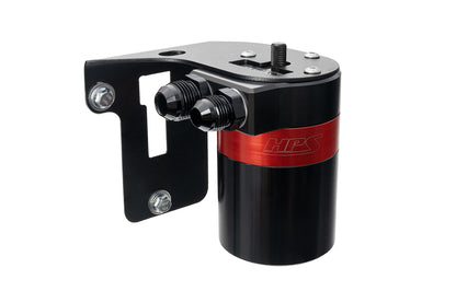 HPS Performance Aluminum Oil Catch Can Kit 2015-2021 Subaru WRX 2.0L Turbo VA FA20F 860-007
