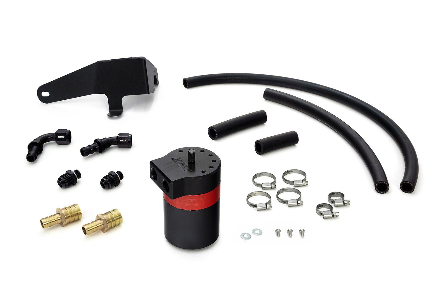 HPS Performance Aluminum Oil Catch Can Kit 2022-2026 Subaru WRX 2.4L Turbo 860-009