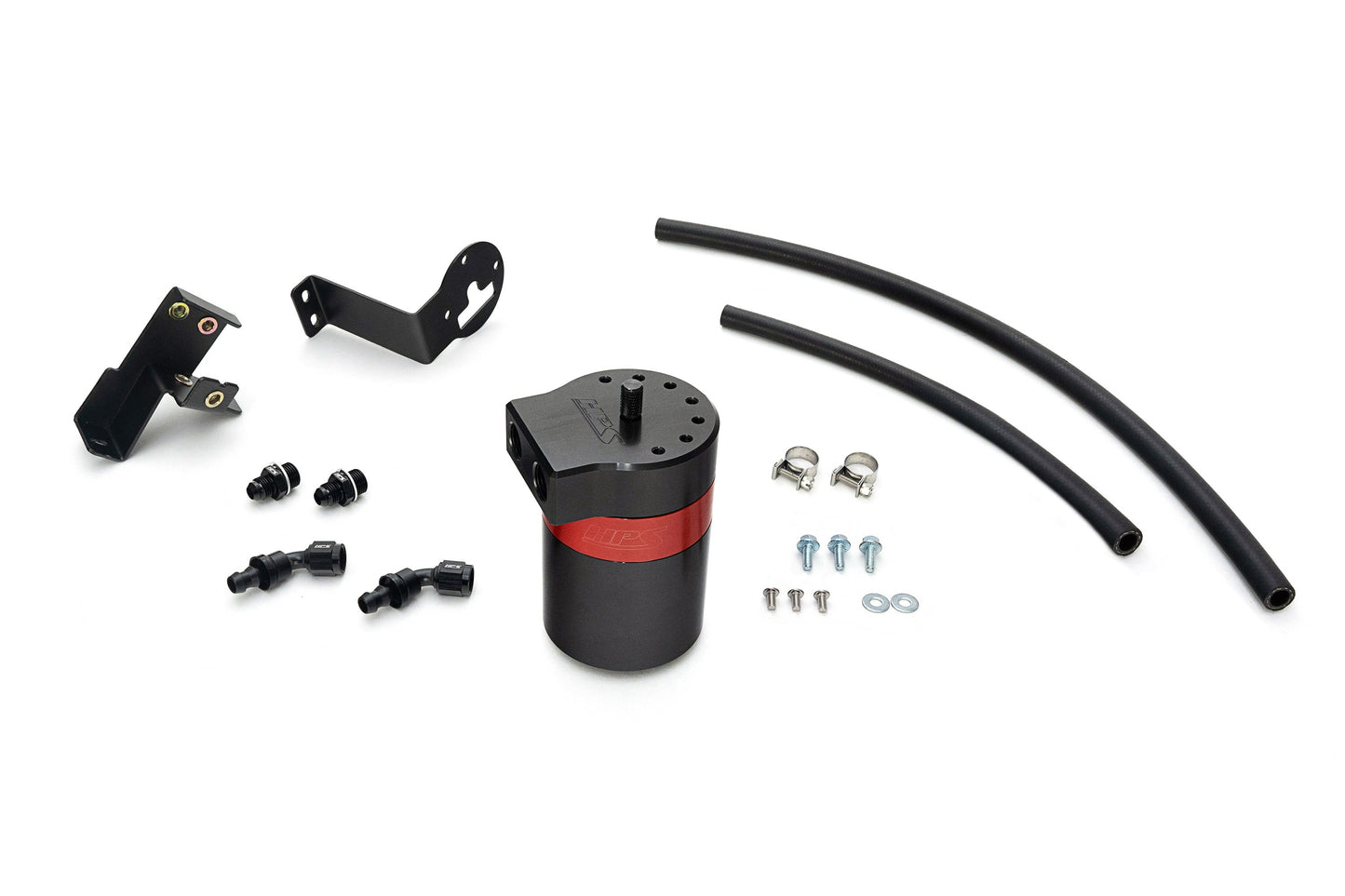 HPS Performance Aluminum Oil Catch Can Kit 2004-2008 Acura TSX 2.4L 860-012