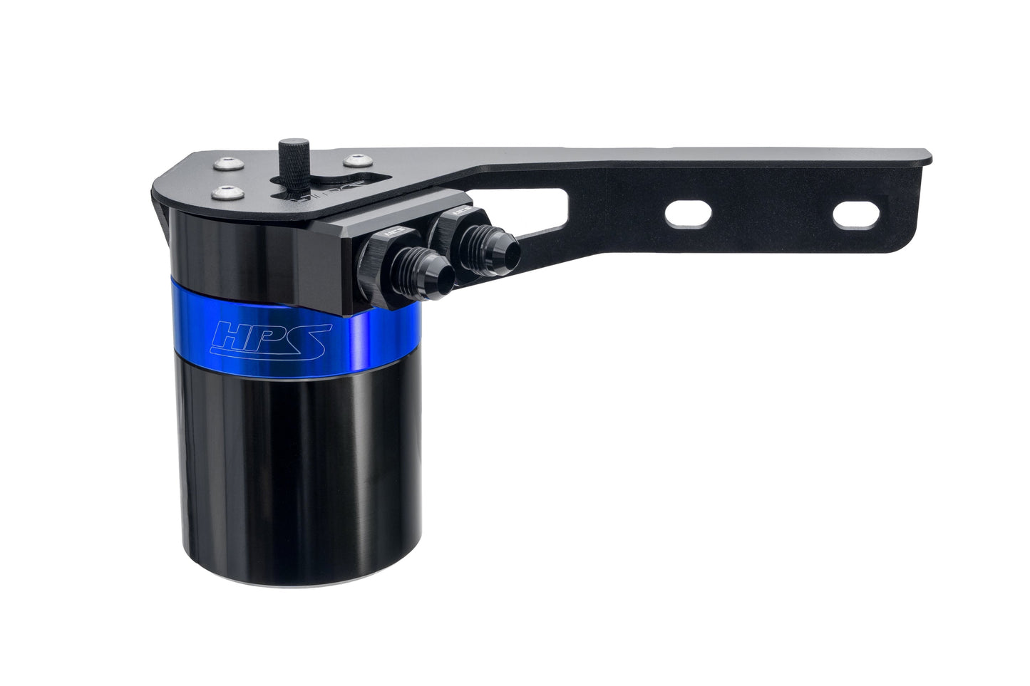 HPS Performance Aluminum Oil Catch Can Kit 2019-2025 Acura RDX 2.0L Turbo, Blue 860-015BL