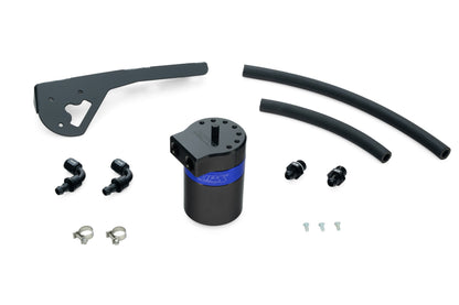 HPS Performance Aluminum Oil Catch Can Kit 2019-2025 Acura RDX 2.0L Turbo, Blue 860-015BL