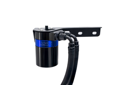 HPS Performance Aluminum Oil Catch Can Kit 2019-2025 Acura RDX 2.0L Turbo, Blue 860-015BL