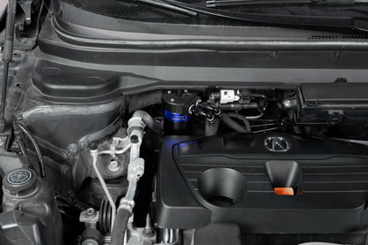 HPS Performance Aluminum Oil Catch Can Kit 2019-2025 Acura RDX 2.0L Turbo, Blue 860-015BL