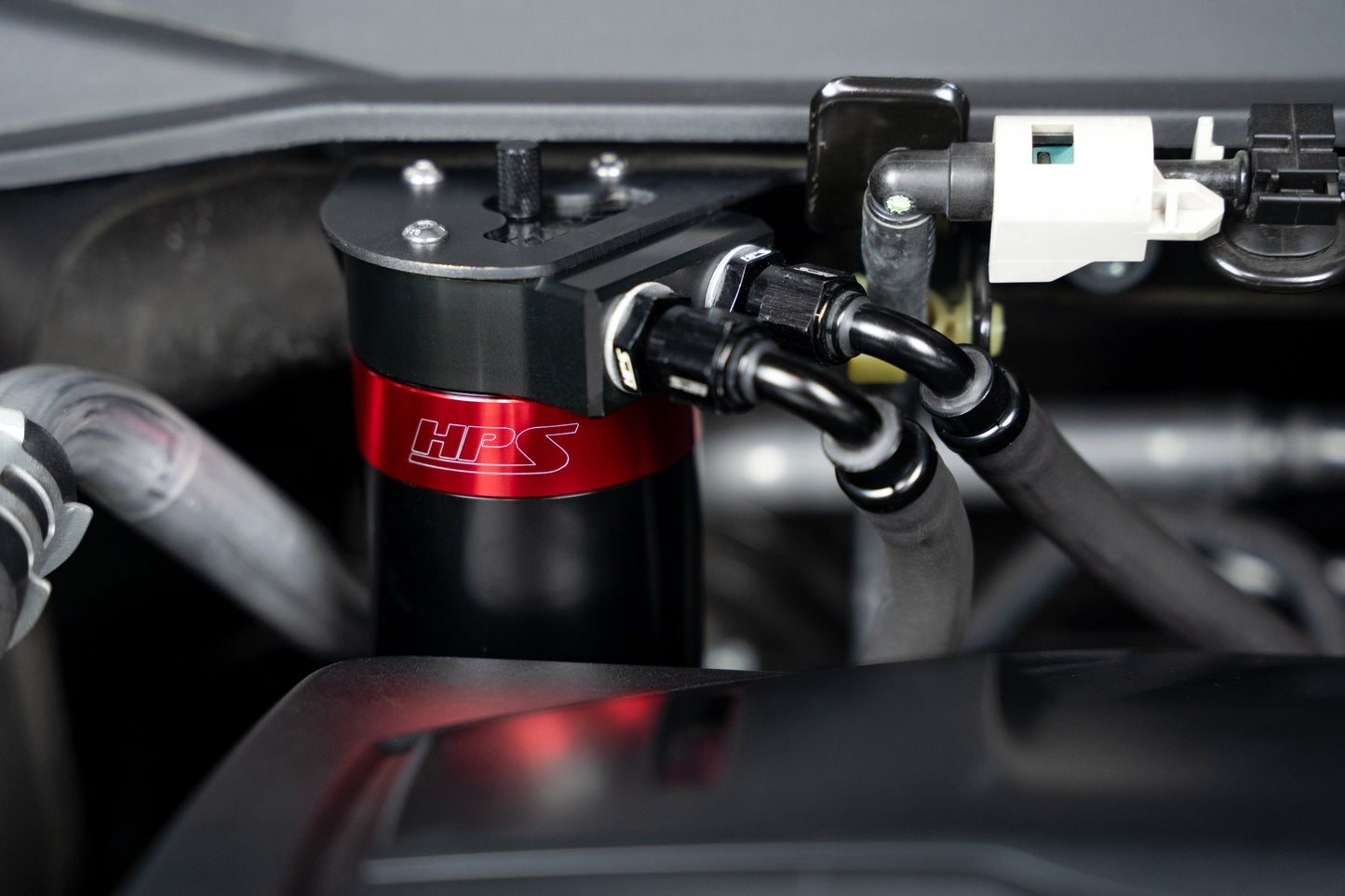 HPS Performance Aluminum Oil Catch Can Kit 2019-2025 Acura RDX 2.0L Turbo 860-015