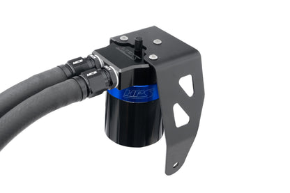 HPS Performance Aluminum Oil Catch Can Kit 2025-2026 Toyota 4Runner 2.4L Turbo, Blue 860-024BL