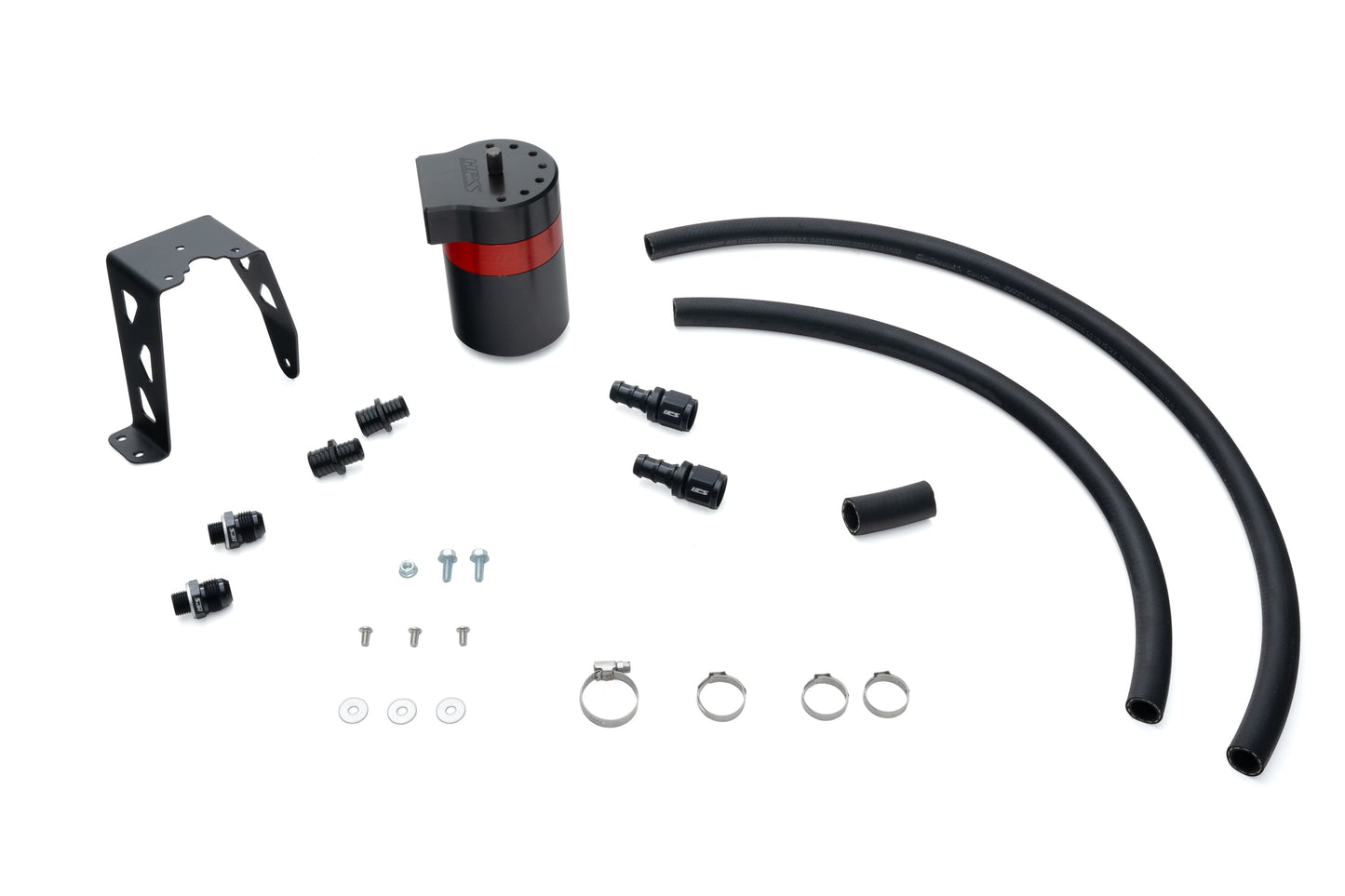 HPS Performance Aluminum Oil Catch Can Kit 2025-2026 Toyota 4Runner 2.4L Turbo 860-024