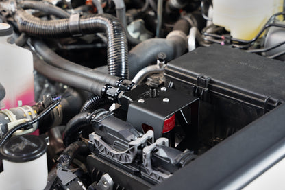 HPS Performance Aluminum Oil Catch Can Kit 2025-2026 Toyota 4Runner 2.4L Turbo, Black 860-024WB