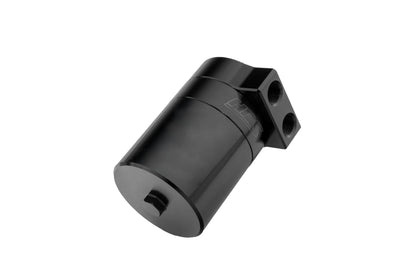 HPS Performance Aluminum Oil Catch Can Kit 2006-2013 Lexus IS350 3.5L V6, Black 860-025WB