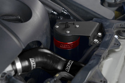 HPS Performance Aluminum Oil Catch Can Kit 2006-2013 Lexus IS250 2.5L V6, Red 860-025
