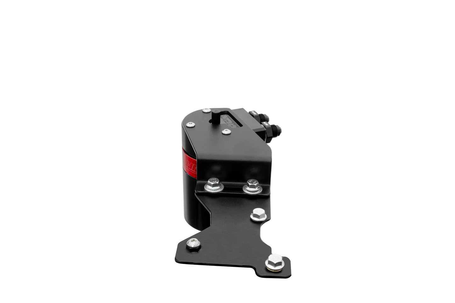 HPS Performance Aluminum Oil Catch Can Kit 2006-2013 Lexus IS250 2.5L V6, Red 860-025