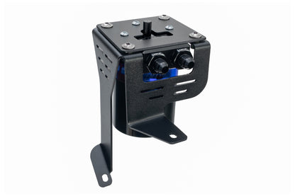 HPS Performance Aluminum Oil Catch Can Kit 2012-2015 Honda Civic Si 2.4L K24Z7, Blue 860-027BL