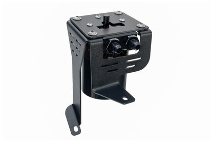 HPS Performance Aluminum Oil Catch Can Kit 2012-2015 Honda Civic Si 2.4L K24Z7, Black 860-027WB