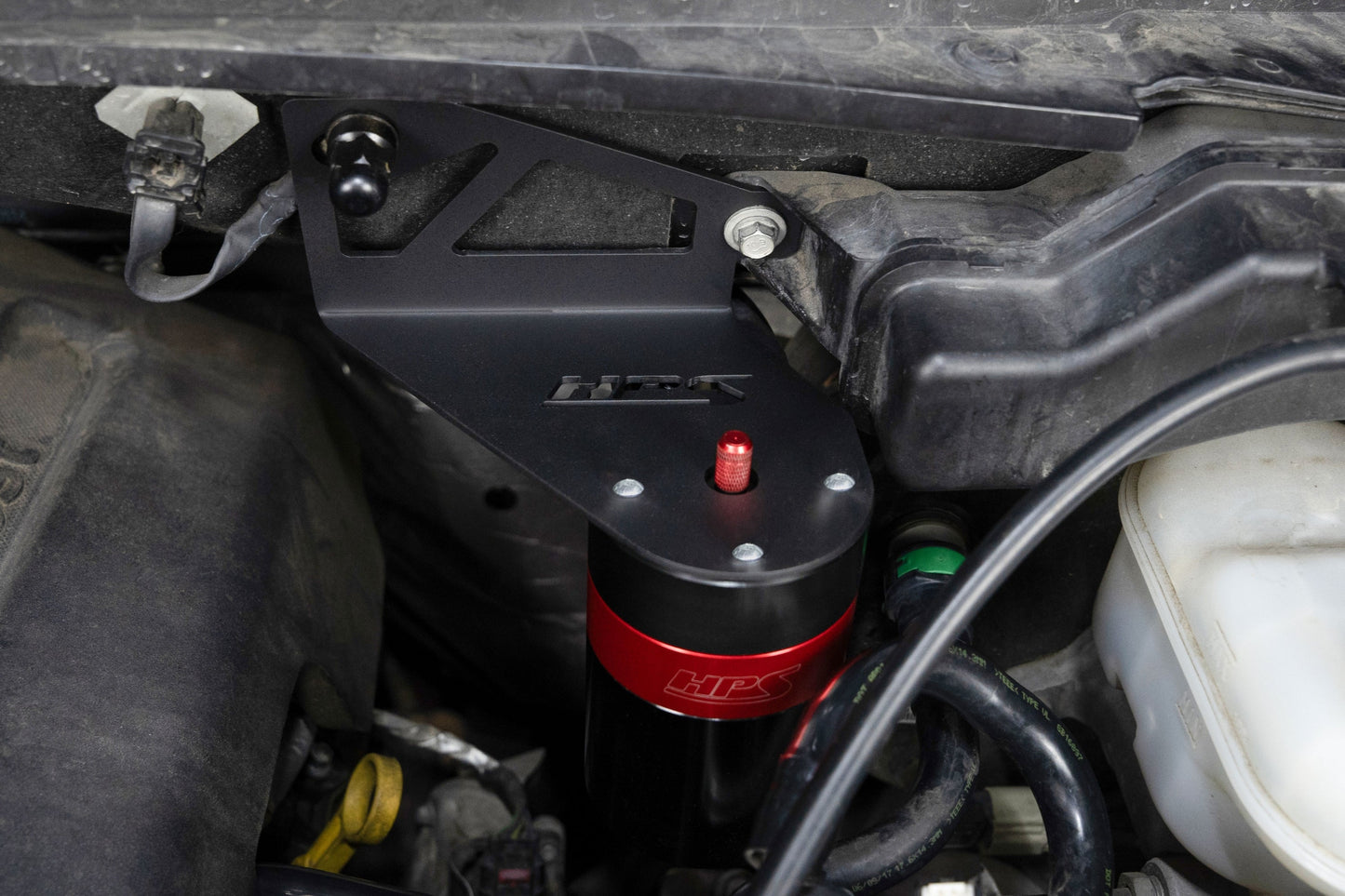 HPS Performance Aluminum Oil Catch Can Kit 2015-2020 Ford F150 3.5L V6 Turbo 860-028