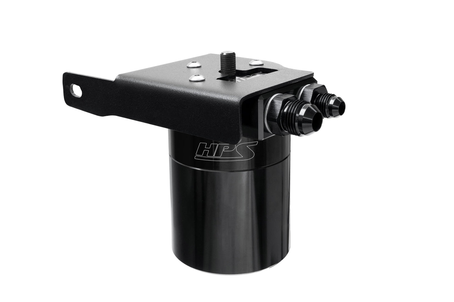 HPS Performance Aluminum Oil Catch Can Kit 2010-2019 Toyota Tundra 4.6L V8, 860-033
