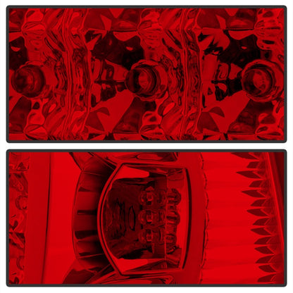 SPYDER Xtune Ford F150 Styleside 97-03 Super Duty 99-07 LED Tail Lights Red Smoke ALT-ON-FF15097-LED-RC 5034076 5034076 Photo - Unmounted