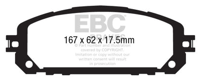 EBC Disc Brake Pad Set DP63030 Photo - Primary