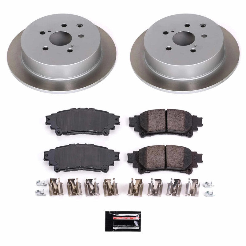 PowerStop Power Stop 11-20 Toyota Sienna Rear Semi-Coated Rotor Kit SC5864 SC5864 Photo - Primary