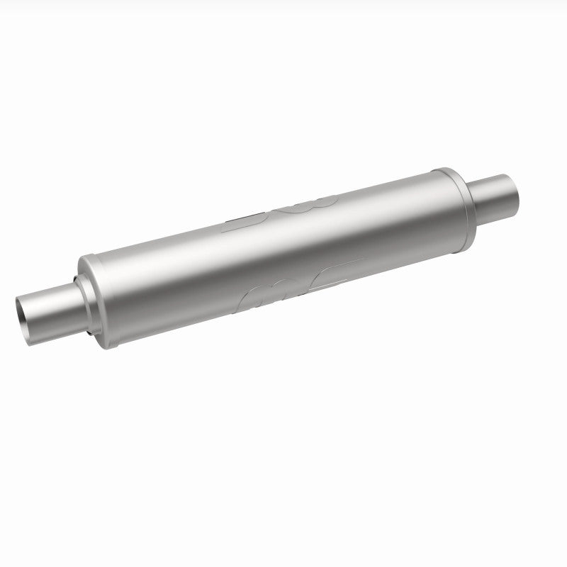 MagnaFlow 4" Round Center/Center Straight Through Performance Muffler 10424 360 Degree Image Set