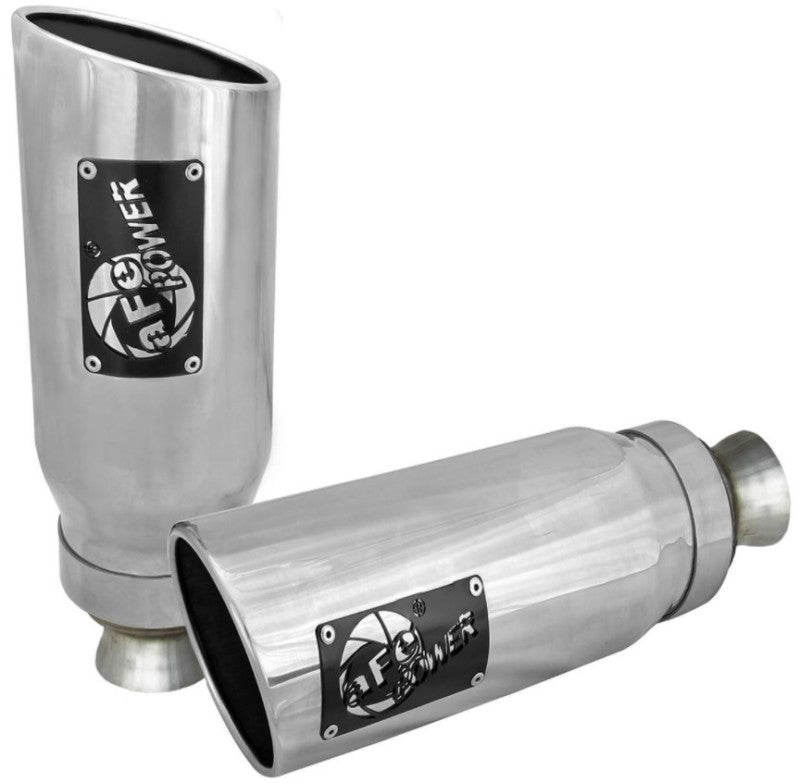 aFe MACH Force-XP 4-1/2in Steel OE Replacement Exhaust Tips - 2021+ Dodge Ram (5.7L V8) - Polished 49C42073-P 49C42073-P User 1