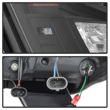 Spyder 04-15 Nissan Titan / 04-07 Nissan Armada V2 Projector Headlights - Black PRO-YD-NTI04-DRL-BK 5085504 5085504 Photo - Unmounted