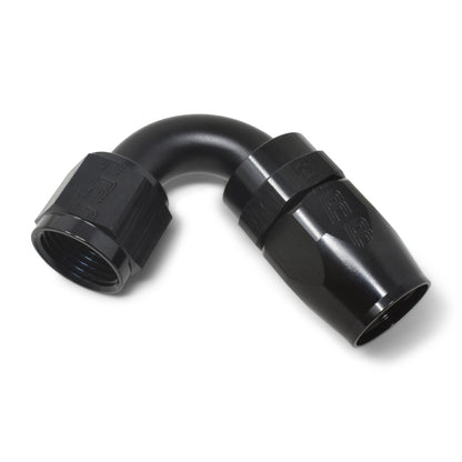 Russell #12 Full Flow Swivel 120° Tight Radius Hose Ends - All Black 613435 Photo - out of package