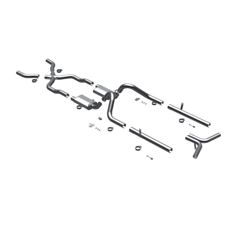 MagnaFlow Chevrolet Bel Air Street Series Crossmember-Back Performance Exhaust System 16596 Photo - Primary