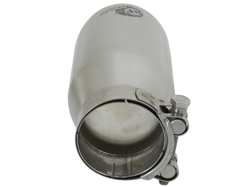 aFe Exhaust Tip Polished - MACH Force-Xp 304 Stainless Steel Single-Wall 49T25354-P07 Photo - Unmounted