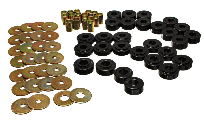 Energy Suspension Leaf Spring Bushing Set Black Ford Bronco All 1978-1979 4.2127G Photo - Primary