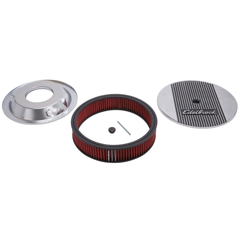 Edelbrock Air Cleaner, Elite II, 14" Diameter with 3" Element, Standard Height 4268 Photo - Primary