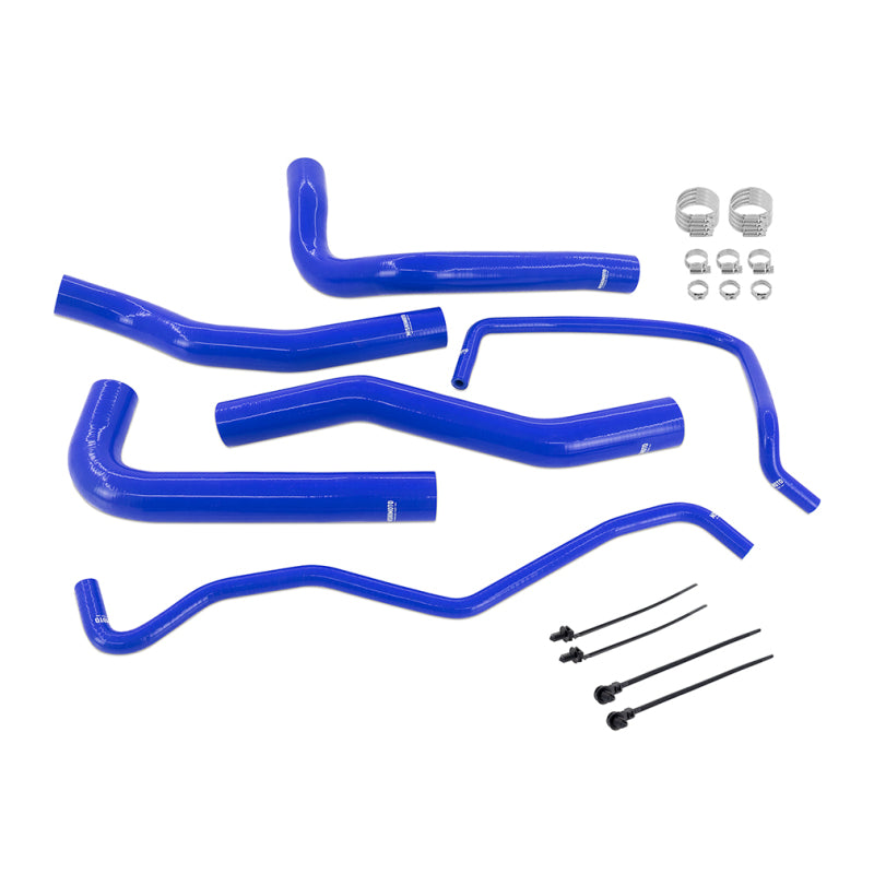 Mishimoto 2024+ Ford Mustang 2.3L Silicone Coolant Hose Kit - Blue MMHOSE-MUS4-24BL MMHOSE-MUS4-24BL Photo - Primary