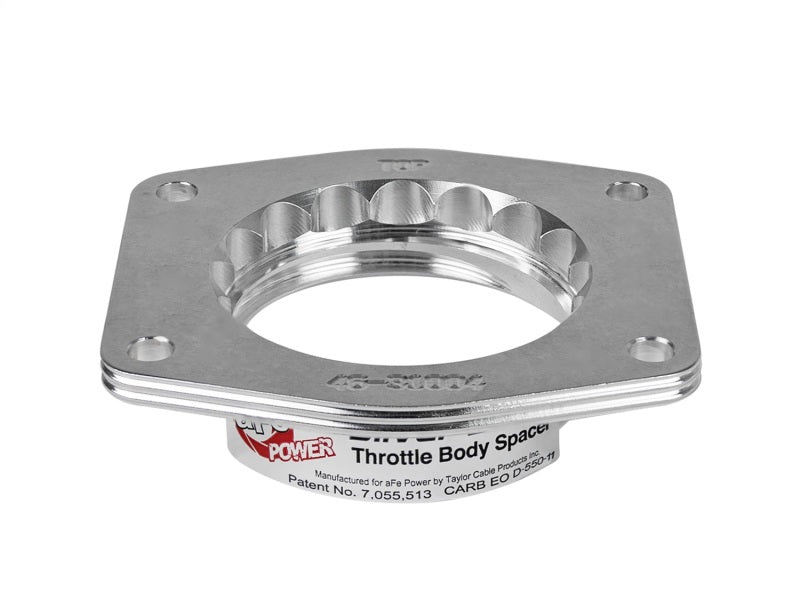 aFe Silver Bullet Throttle Body Spacer: BMW M3 (E36) 92-99 L6-3.0L/3.2L (C 46-31004 Photo - Unmounted