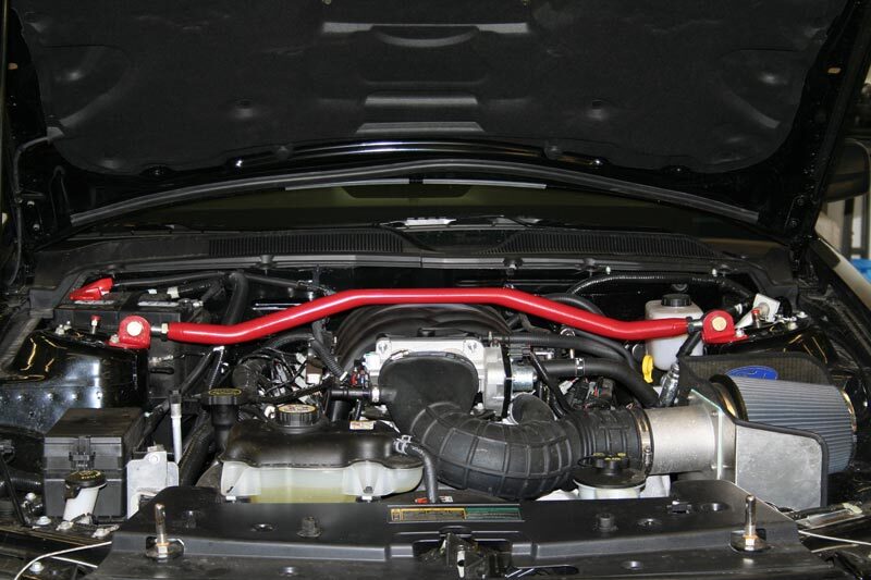 UMI Performance 05-14 Ford Mustang GT Front Strut Tower Brace 1005-R 1005-R User 2