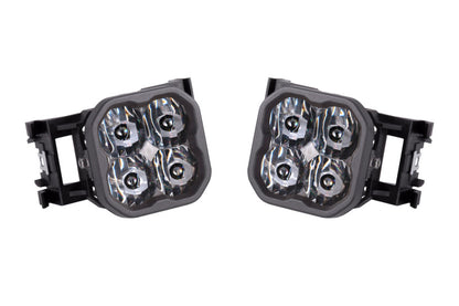 Diode Dynamics SS3 Type X LED Fog Light Kit - White SAE/DOT Driving Pro DD6548 DD6548 Photo - Primary