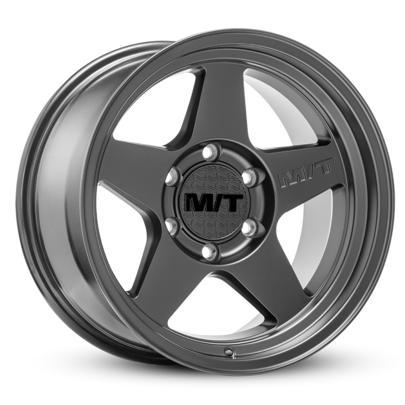 Mickey Thompson Open 5 Black Wheel - 17X9 6X5.5 BP 4.53in BS -12 Offset 108.1mm Bore 274536 274536 Photo - Primary