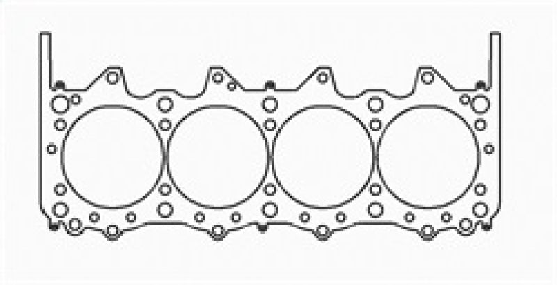 Cometic Head Gasket Right-Side Gasket Bore: 4.735in x .052in C5285-052 Photo - Primary