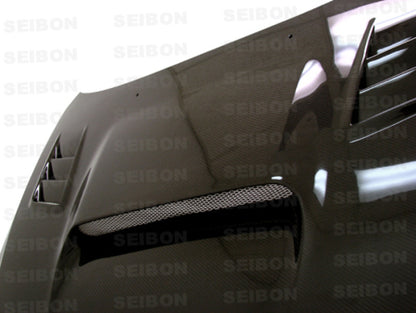Seibon Carbon Fiber Hood For 2008-2014 Subaru WRX/STi HD0809SBIMP-CW Photo - Primary