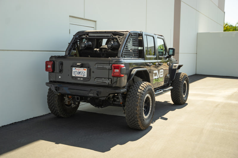 DV8 Offroad 18-23 Jeep Wrangler JL 4 Door Body/Pinch Weld Mounted Step SRJL-08 SRJL-08 Photo - Unmounted