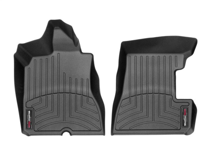 WeatherTech 2016+ Ferrari F12tdf Front FloorLiner - Black (Fits w/ Floor Mounted Fire Extinguisher) 4410851 4410851 Photo - Primary