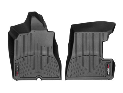 WeatherTech 2016+ Ferrari F12tdf Front FloorLiner - Black (Fits w/ Floor Mounted Fire Extinguisher) 4410851 4410851 Photo - Primary