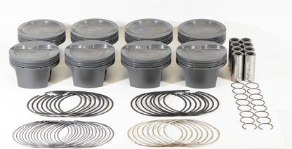 Mahle MS Piston Set 408ci 4.030in Bore 4in Stroke 6.250in Rod .927 Pin -6.5cc 9.5 CR - Set of 8 930249530 930249530 Photo - Primary