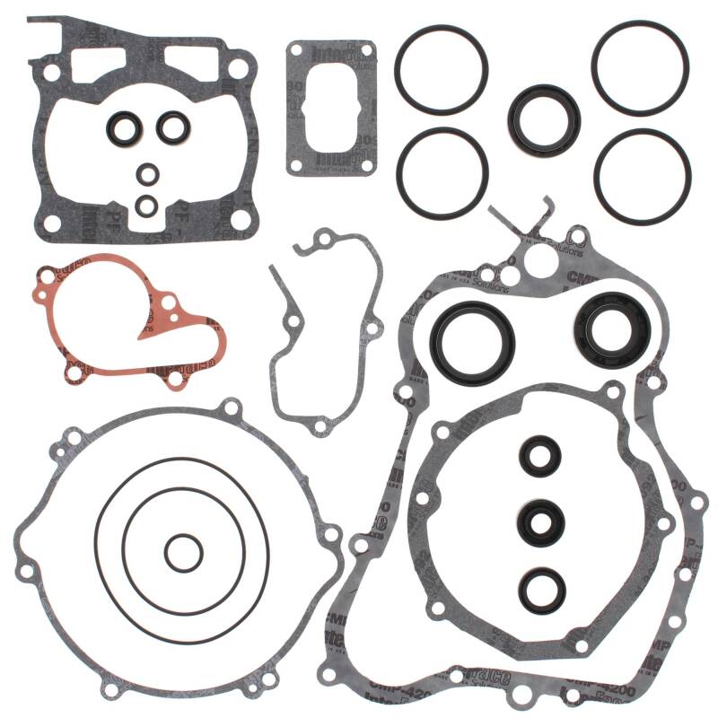Vertex Pistons Vertex Gaskets 98-00 Yamaha YZ125 Complete Gasket Kit w/ Oil Seals 811637 811637 Photo - Primary