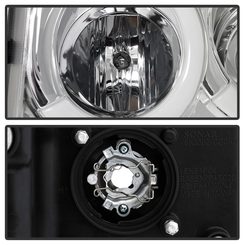 Spyder 05-07 Jeep Grand Cherokee - Light Bar Projector Headlights - Chrome - PRO-YD-JGC05V2-LB-C 5086112 5086112 Photo - Unmounted