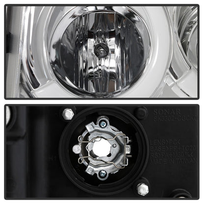 Spyder 05-07 Jeep Grand Cherokee - Light Bar Projector Headlights - Chrome - PRO-YD-JGC05V2-LB-C 5086112 5086112 Photo - Unmounted