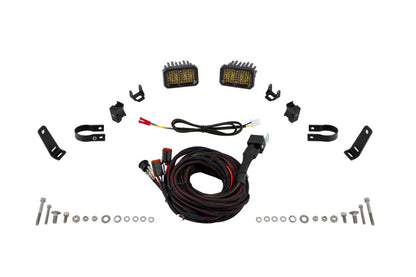 Diode Dynamics Stage Series 1 1/2 In Roll Bar Chase Light Kit SSC2 Sport - Yellow (Pair) DD7732 DD7732 Photo - Primary